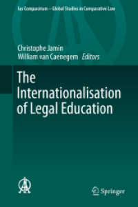 The Internationalisation of Legal Education (Ius Comparatum - Global Studies in Comparative Law)