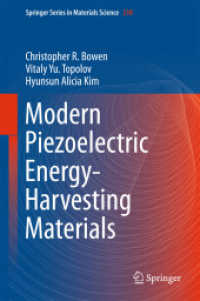 Modern Piezoelectric Energy-Harvesting Materials (Springer Series in Materials Science)