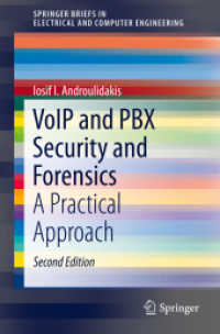 VoIP and PBX Security and Forensics : A Practical Approach (Springerbriefs in Electrical and Computer Engineering) （2ND）