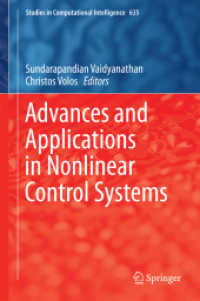 Advances and Applications in Nonlinear Control Systems (Studies in Computational Intelligence)