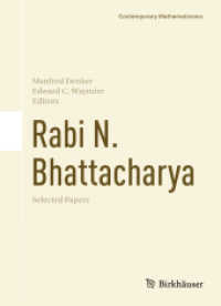 Rabi N. Bhattacharya : Selected Papers (Contemporary Mathematicians)