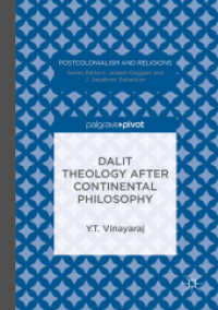 大陸哲学以降のダリット神学<br>Dalit Theology after Continental Philosophy (Postcolonialism and Religions)