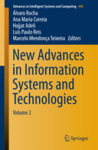New Advances in Information Systems and Technologies : Volume 2 (Advances in Intelligent Systems and Computing)