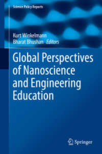 Global Perspectives of Nanoscience and Engineering Education (Science Policy Reports)