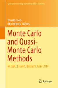 Monte Carlo and Quasi-Monte Carlo Methods : MCQMC, Leuven, Belgium, April 2014 (Springer Proceedings in Mathematics & Statistics)