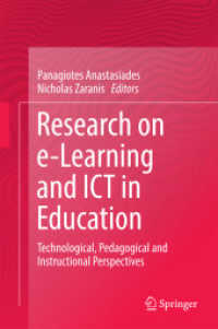 Research on e-Learning and ICT in Education : Technological, Pedagogical and Instructional Perspectives