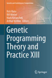 Genetic Programming Theory and Practice XIII (Genetic and Evolutionary Computation)
