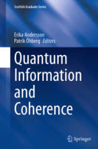 Quantum Information and Coherence (Scottish Graduate Series)