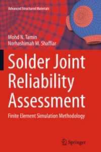 Solder Joint Reliability Assessment : Finite Element Simulation Methodology (Advanced Structured Materials)