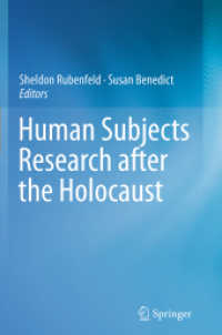 Human Subjects Research after the Holocaust