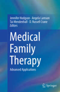 Medical Family Therapy : Advanced Applications