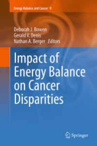 Impact of Energy Balance on Cancer Disparities (Energy Balance and Cancer)