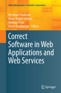 Correct Software in Web Applications and Web Services (Texts & Monographs in Symbolic Computation)