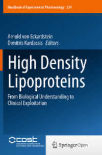 High Density Lipoproteins : From Biological Understanding to Clinical Exploitation (Handbook of Experimental Pharmacology)