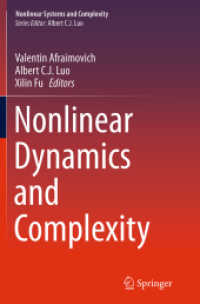 Nonlinear Dynamics and Complexity (Nonlinear Systems and Complexity)