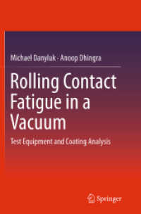 Rolling Contact Fatigue in a Vacuum : Test Equipment and Coating Analysis