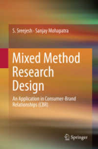 Mixed Method Research Design : An Application in Consumer-Brand Relationships (CBR)