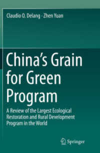 China's Grain for Green Program : A Review of the Largest Ecological Restoration and Rural Development Program in the World