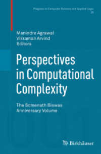 Perspectives in Computational Complexity : The Somenath Biswas Anniversary Volume (Progress in Computer Science and Applied Logic)