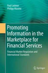 Promoting Information in the Marketplace for Financial Services : Financial Market Regulation and International Standards