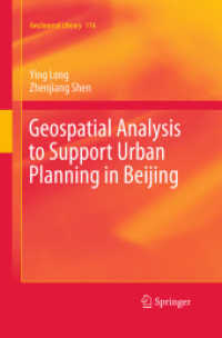 Geospatial Analysis to Support Urban Planning in Beijing (Geojournal Library)