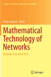 Mathematical Technology of Networks : Bielefeld, December 2013 (Springer Proceedings in Mathematics & Statistics)