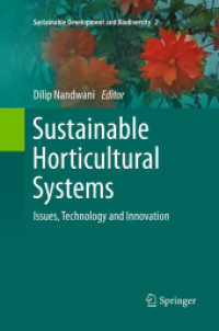 Sustainable Horticultural Systems : Issues, Technology and Innovation (Sustainable Development and Biodiversity)