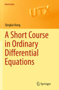 A Short Course in Ordinary Differential Equations (Universitext)