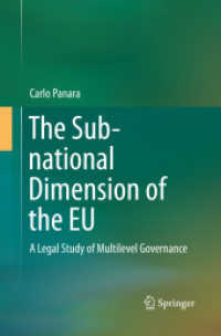 The Sub-national Dimension of the EU : A Legal Study of Multilevel Governance