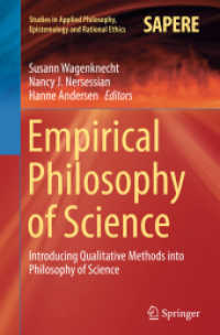 Empirical Philosophy of Science : Introducing Qualitative Methods into Philosophy of Science (Studies in Applied Philosophy, Epistemology and Rational Ethics)