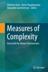 Measures of Complexity : Festschrift for Alexey Chervonenkis