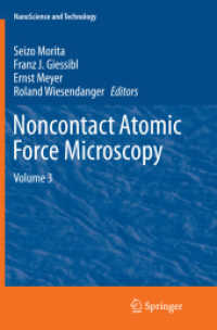 Noncontact Atomic Force Microscopy : Volume 3 (Nanoscience and Technology)