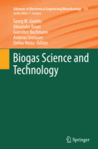 Biogas Science and Technology (Advances in Biochemical Engineering/biotechnology)