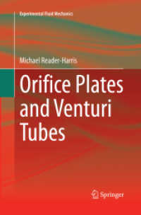 Orifice Plates and Venturi Tubes (Experimental Fluid Mechanics)