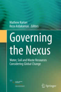 Governing the Nexus : Water, Soil and Waste Resources Considering Global Change