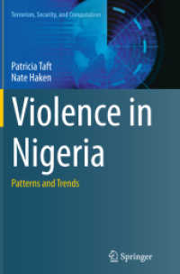 Violence in Nigeria : Patterns and Trends (Terrorism, Security, and Computation)