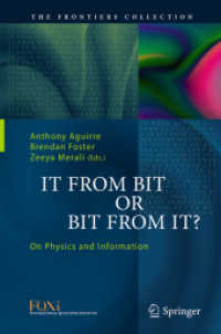 It from Bit or Bit from It? : On Physics and Information (The Frontiers Collection)