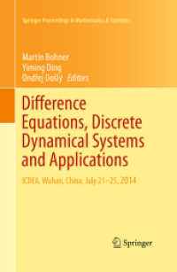 Difference Equations, Discrete Dynamical Systems and Applications : ICDEA, Wuhan, China, July 21-25, 2014 (Springer Proceedings in Mathematics & Statistics)