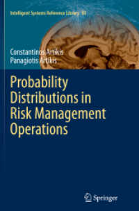 Probability Distributions in Risk Management Operations (Intelligent Systems Reference Library)