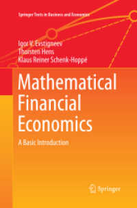 Mathematical Financial Economics : A Basic Introduction (Springer Texts in Business and Economics)