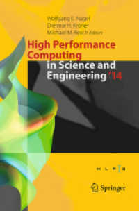 High Performance Computing in Science and Engineering '14 : Transactions of the High Performance Computing Center, Stuttgart (HLRS) 2014