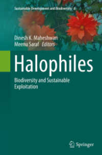 Halophiles : Biodiversity and Sustainable Exploitation (Sustainable Development and Biodiversity)