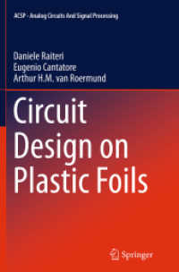 Circuit Design on Plastic Foils (Analog Circuits and Signal Processing)