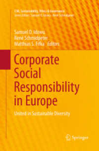 Corporate Social Responsibility in Europe : United in Sustainable Diversity (Csr, Sustainability, Ethics & Governance)