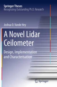 A Novel Lidar Ceilometer : Design, Implementation and Characterisation (Springer Theses)