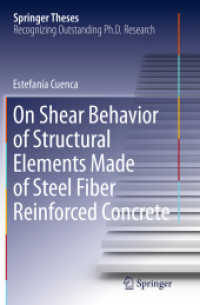 On Shear Behavior of Structural Elements Made of Steel Fiber Reinforced Concrete (Springer Theses)