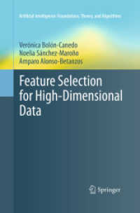 Feature Selection for High-Dimensional Data (Artificial Intelligence: Foundations, Theory, and Algorithms)