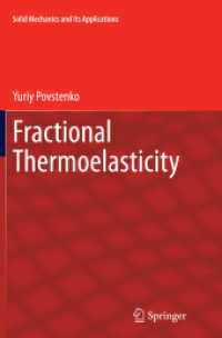Fractional Thermoelasticity (Solid Mechanics and Its Applications)