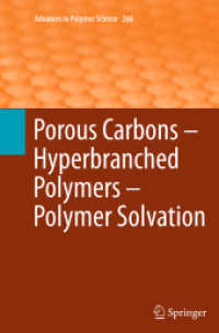 Porous Carbons - Hyperbranched Polymers - Polymer Solvation (Advances in Polymer Science)