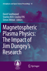 Magnetospheric Plasma Physics: the Impact of Jim Dungey's Research (Astrophysics and Space Science Proceedings)